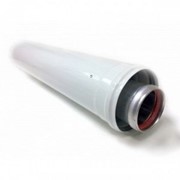 Коаксиальний удлинитель для котлов 60/100 мм, 1,0 м фото