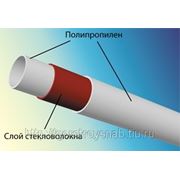 Трубы полипропиленовые, армированные стекловолокном 32 мм