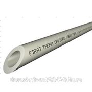 Полипропиленовая труба белая PPRC (ППРС) FIRAT PN25 d 20 мм фото