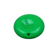 Флешка промо круглой формы, 32 Гб, зеленый фото