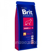 Сухой корм для собак Brit Premium Senior L 15 кг фотография