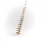 Компактные лестницы на мансарду "Гусиный шаг"