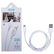 USB-кабель Lightning для iPhone, 2.4A, 100 см, TC-A08i