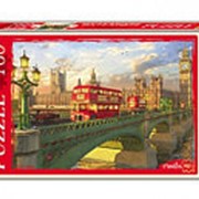 Пазл 160 эл. Рыжий Кот "Мост в Лондоне", 340х240мм., большая коробка, МГ160-4039