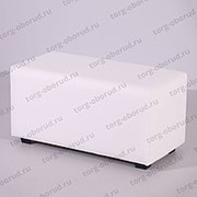 Банкетка/прямоугольник с сиденьем для магазина ПФ-2(бел) фото