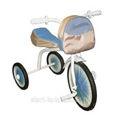 Детский Велосипед Малыш 01С голубой с сумкой фотография