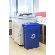 Контейнер пластиковый для мусора с вентиляционной системой (87л) фото