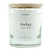 Свеча ароматическая the olphactory, relax, Белый Мускус, 40 ч (58389) фотография