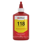 Анаэробный высокотемпературный фиксатор подшипников высокой прочности (Флакон 50 мл) EFELE 118 фото