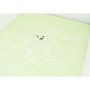 Комплект постельного белья для колыбели Polini, зеленый фото