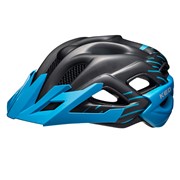Велошлем Ked Status Junior M black blue matt, Размер шлема 52-59