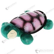 Ночник в виде мягкой игрушки - черепахи для детских комнат