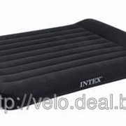 Матрас с подголовником Intex 66768 Pillow Rest Classic Bed (137x191x30см) фотография
