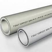 Труба PP-R Firat, армир. стекловолокном, PN 25 бар, D=63 мм, бел фото