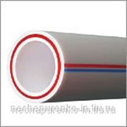 Труба полипропиленовая PN 25 (армированная) Ф20мм цвет серый фото