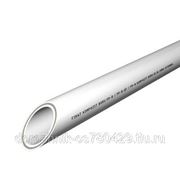 Полипропиленовая труба белая армированная стекловолокном (композит) PPRC (ППРС) FIRAT PN25 d 20 мм фото