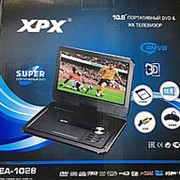 Портативный DVD плеер XPX EA-1028 с TV тюнером 10,8“ фото
