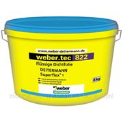Weber Вебер Тек 822 гидроизоляционная мастика (24 кг) серая фото