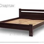 Кровать двуспальная из дуба "Спартак"