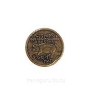 Сувенирная продукция с символикой Санкт-Петербурга Полезные подарки Монета сувенирная "Чижик- Пыжик"