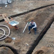 Устройство систем дренажа и водоотвода фото