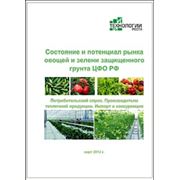 Готовое исследование “Состояние и потенциал рынка свежих овощей защищенного грунта в ЦФО РФ-2012“ фото