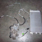 Радиатор и диффузор Fiat Doblo 2000-2010г. фото