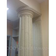 Изготовление колонн из мрамора и гранита