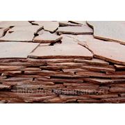 Камень природный Песчаник облицовочный красный толщина 1,5 см фото