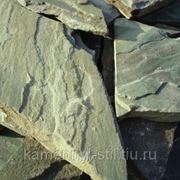 Песчаник зеленый Хакасия 20-30мм фотография
