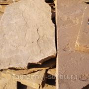 Натуральный камень Песчаник желтый 40-60мм фото