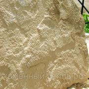 Натуральный камень Песчаник бело-желтый 20мм фотография