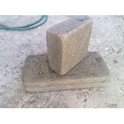 Брусчатка из природного камня, песчаника, серо-зеленого оттенка. 10х20, 10х10