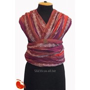 Слинг-шарф из комбинированной ткани лен+хлопок