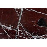 Плитка мраморная “Россо Леванто/Rosso Levanto“ (бордовый) фото