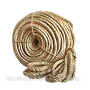 Джутовая веревка (джутовый шнур), 10мм фото
