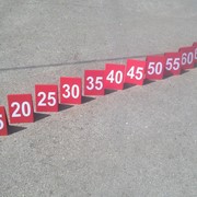 Маркеры для разметки ФСИ комплект 13шт, 10287 фото