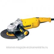 Угловая шлифовальная машина DeWalt,ф230мм,2400Вт,6500об/м,6.6кг,коробка,антивибрационная рукоятка,плавный пуск фотография