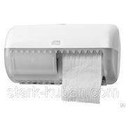 Диспенсер для туалетной бумаги в стандартных рулонах Tork Т4 System белый фотография