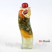 Бутыль декоративная с консервир. овощами vob3 (749290) фотография