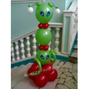Инопланитянин из шаров фото