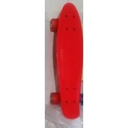 Скейт пенни борд 22“ красный фотография