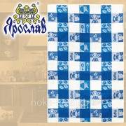 Полотенце вафельное ТМ Ярослав, g1, синий фотография