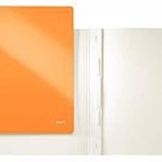 Папка-скоросшиватель Leitz WOW, А4, ламинированный картон, оранжевая фотография