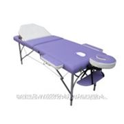 Раскладной массажный стол US MEDICA Tokyo Фиолетовый с белым