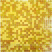 Стеклянная мозаика Fine Gold 300*300 фото