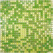 Стеклянная мозаика Fine Green 300*300 фото