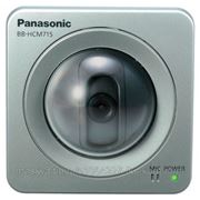 Panasonic BB-HCM715CE Видеокамера цветная сетевая, с поворотным устройством,внутренняяH.264,JPEG,MPEG-4, микрофон (до 1280*960, макс 30к/сек.),