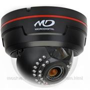 Microdigital MDC-7220TDN-30 Видеокамера купольная,цветная, День/Ночь с вариофокальным объективом, SONY 1/3" Super HAD II CCD, 600ТВЛ (Цвет) /