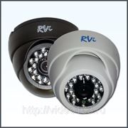 Купольная камера видеонаблюдения c ИК-подсветкой RVi-E125 (3.6 мм)